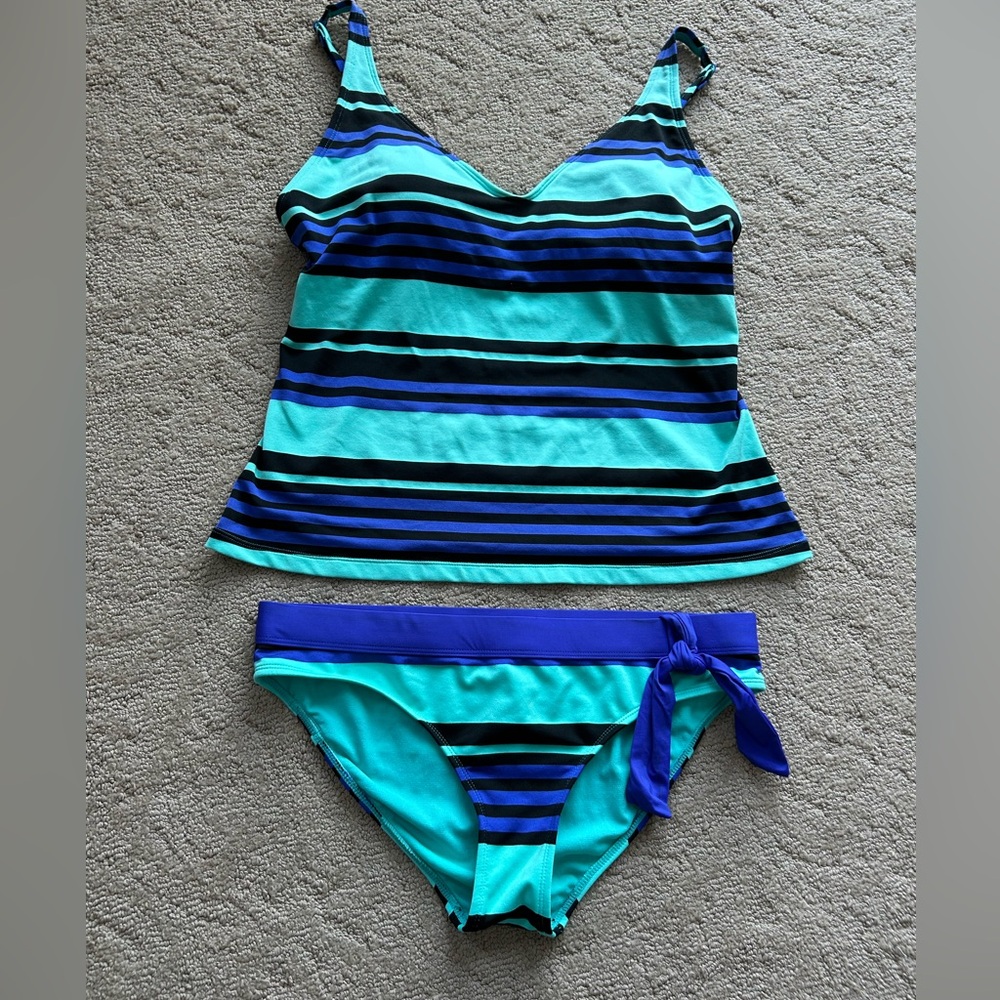 JAG Tankini Swimsuit L / XL EUC